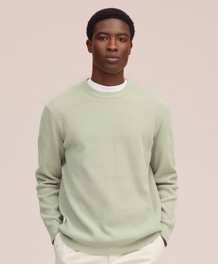 Heren trui groen
