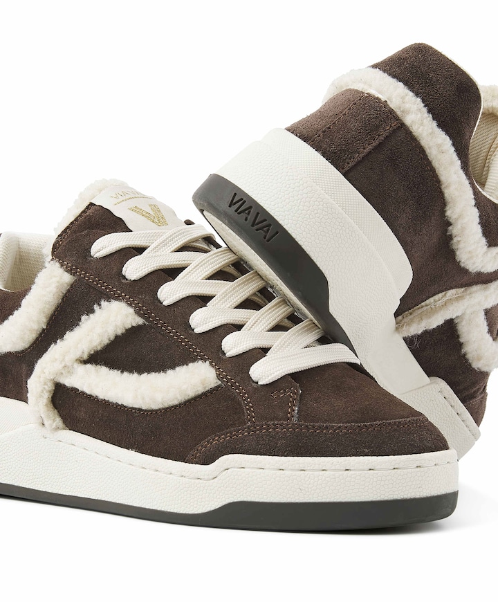 Sam Sadie dames sneakers bruin