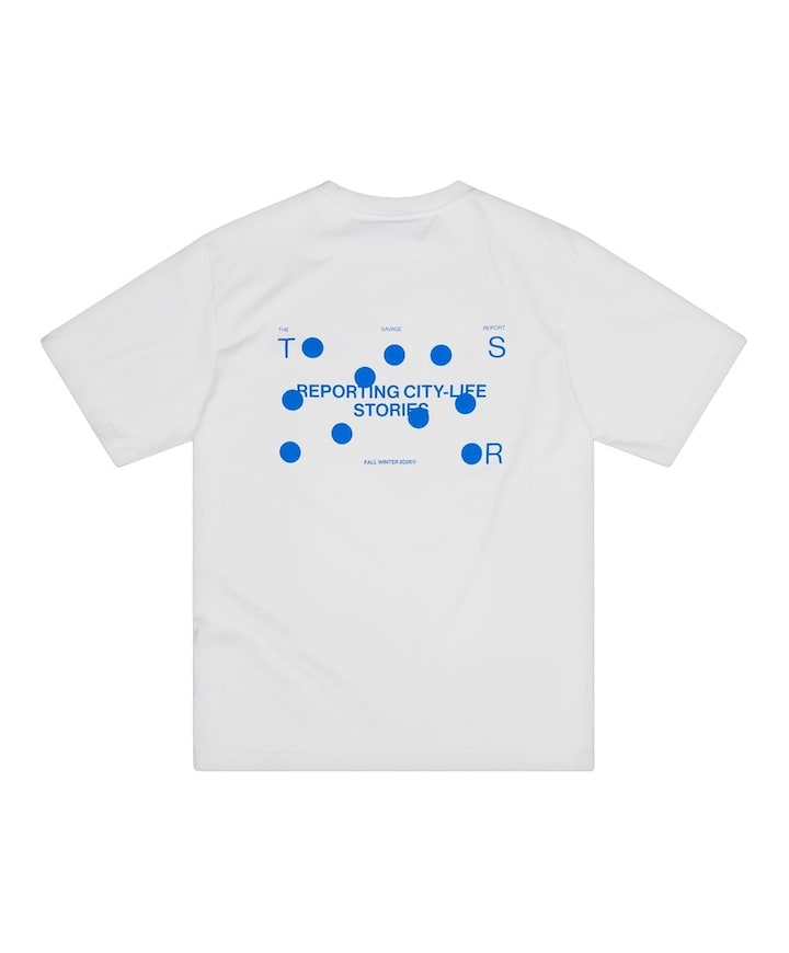 Heren T-shirt ecru
