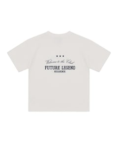 Meisjes T-shirt ecru