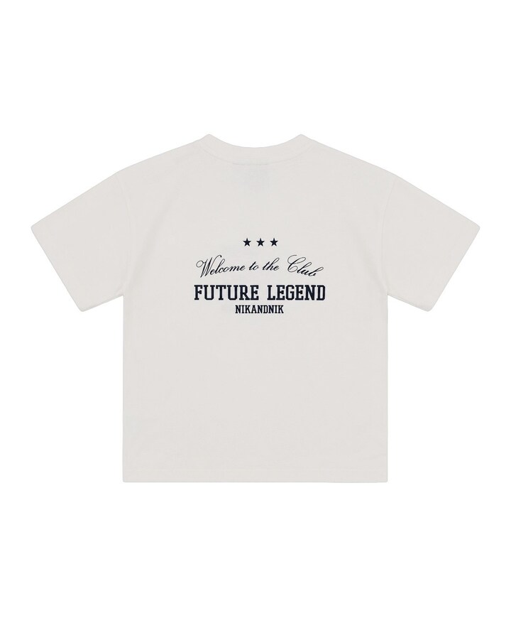 Meisjes T-shirt ecru