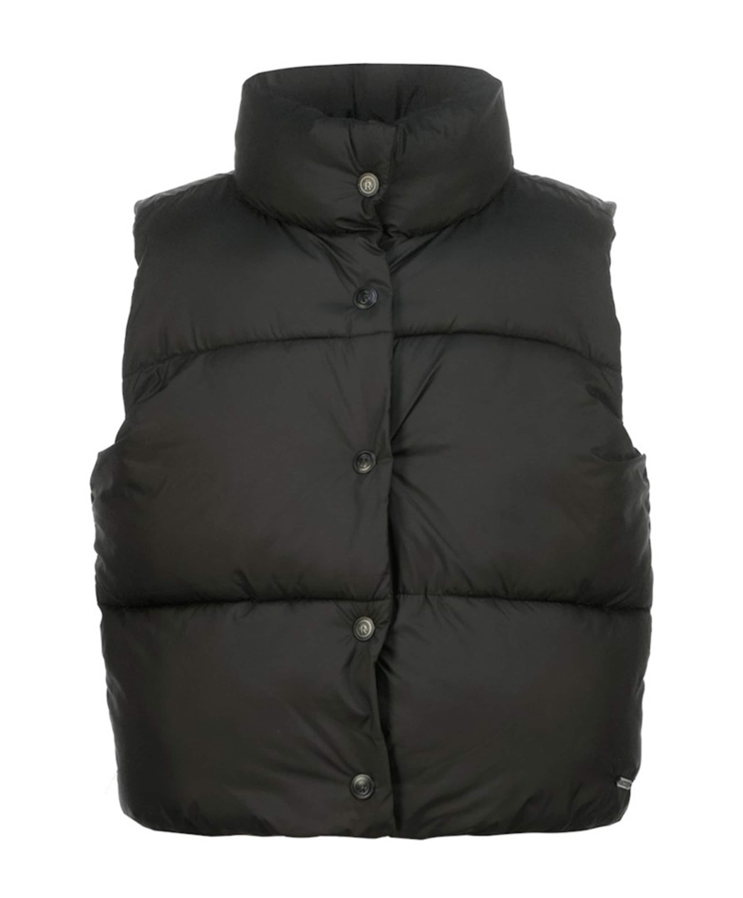 Meisjes bodywarmer zwart