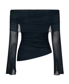 Blouse blauw