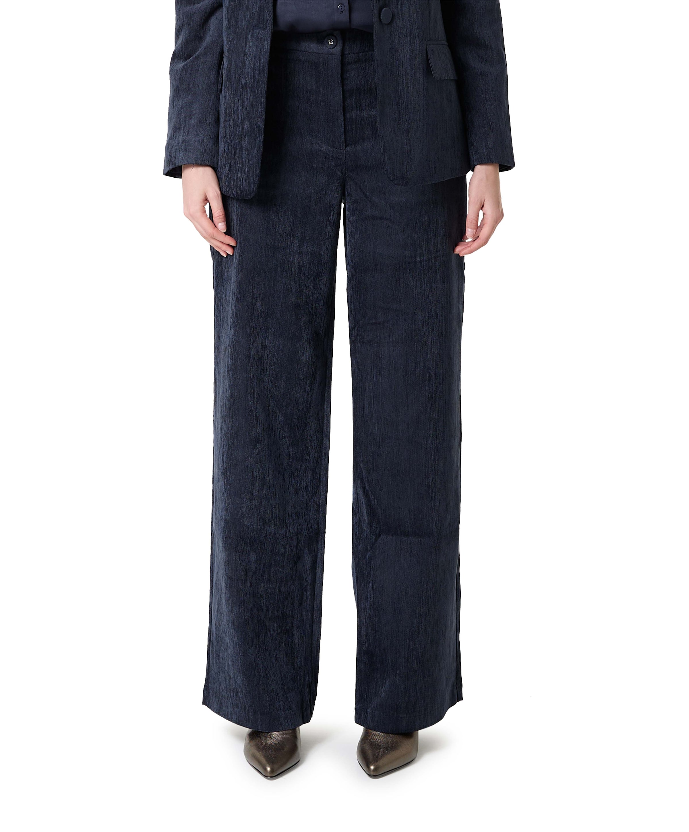 Dames broek blauw