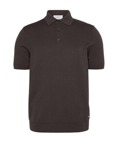 Heren polo bruin
