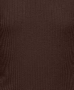 Meisjes longsleeve bruin
