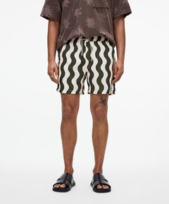 Forest waver heren zwembroek groen