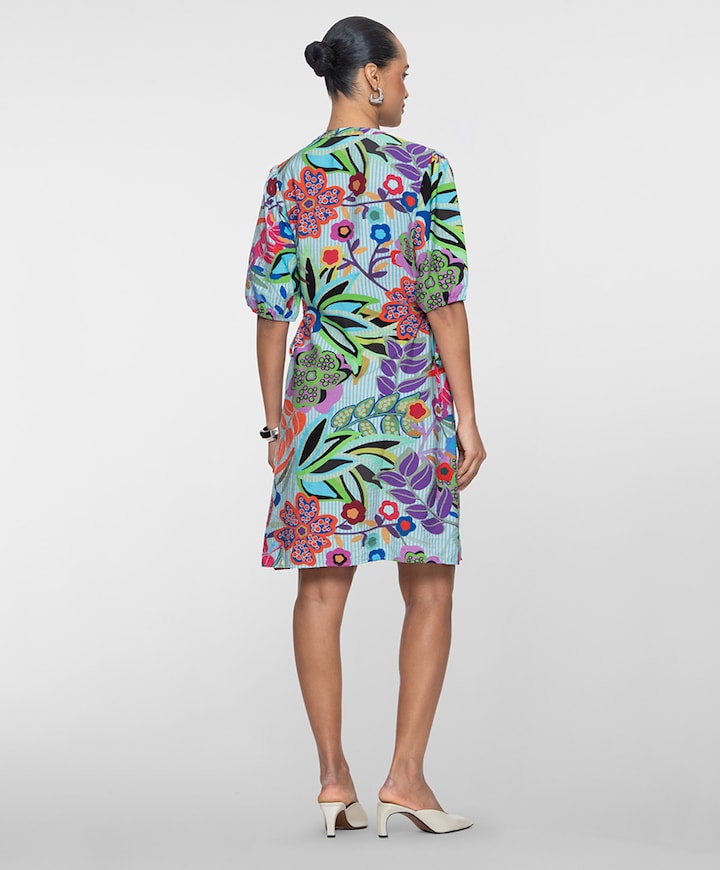 Dames jurk multicolor