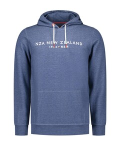Heren hoodie blauw
