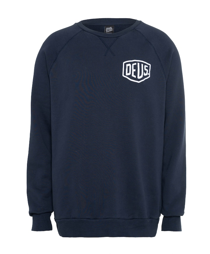 Heren sweater blauw