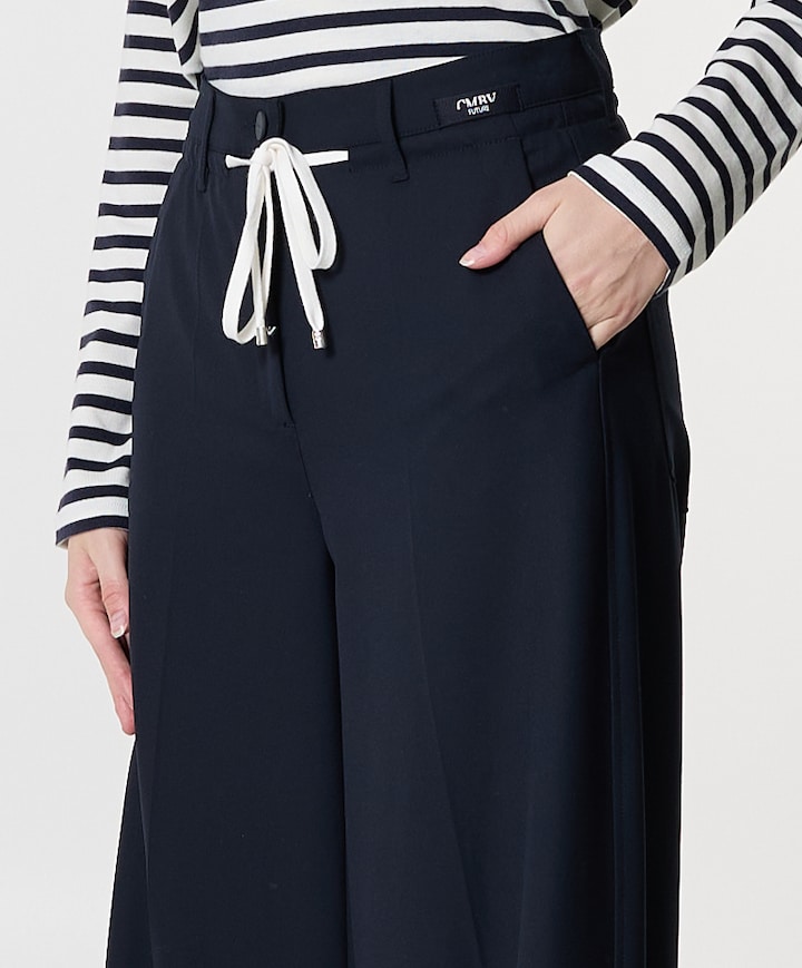 Adrienne dames broek blauw