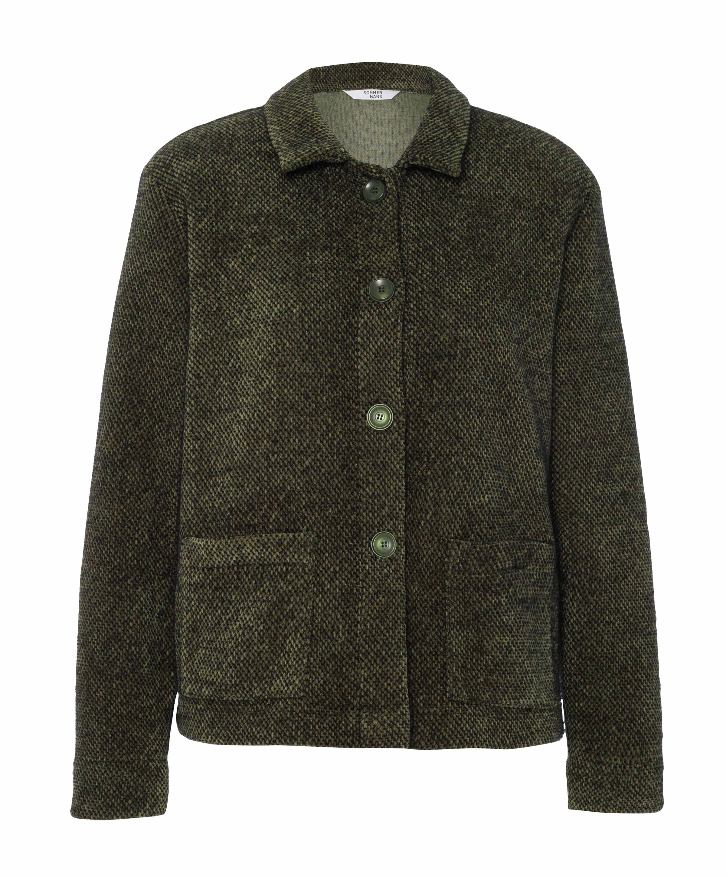 Dames jas groen