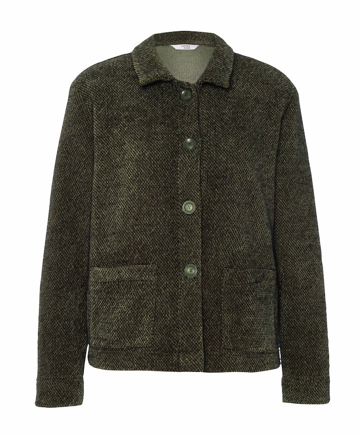 Dames jas groen