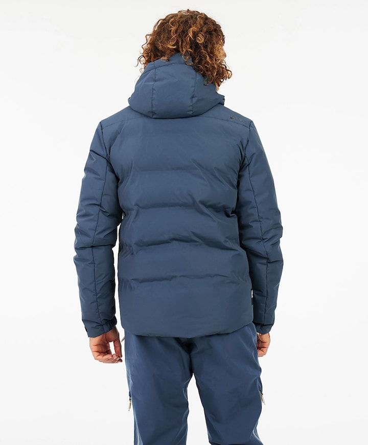Heren ski-jas blauw