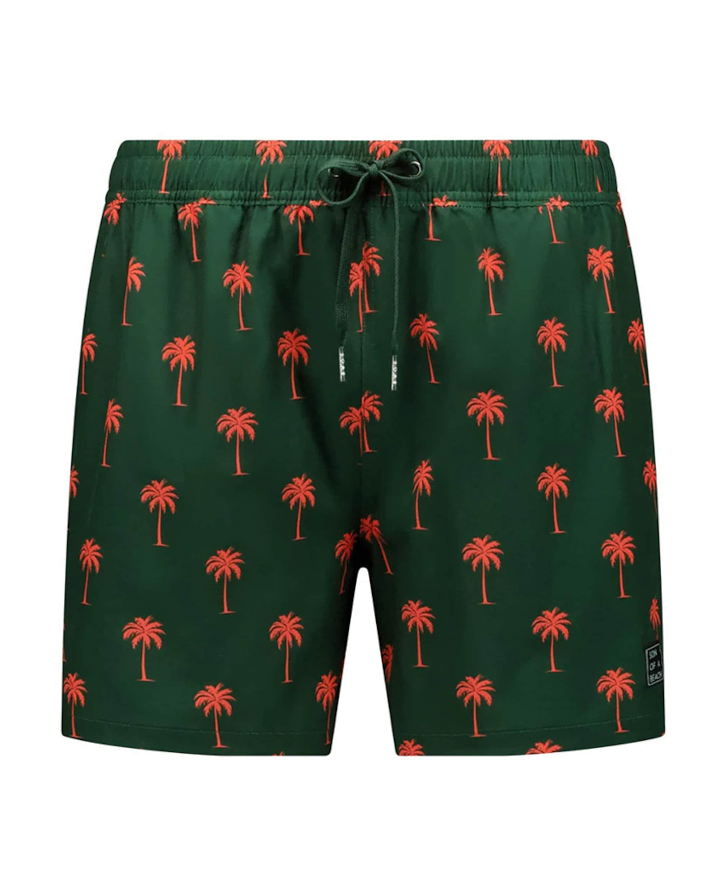 Heren zwemshort groen