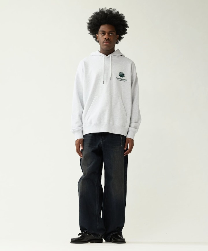Heren hoodie groen