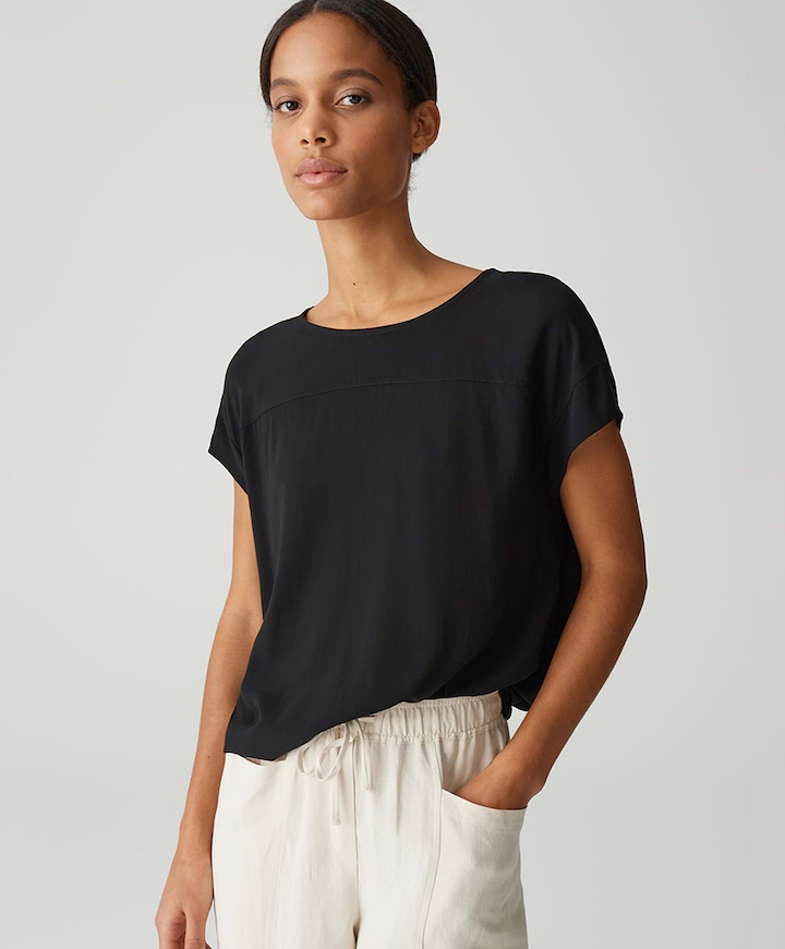 T-shirt zwart