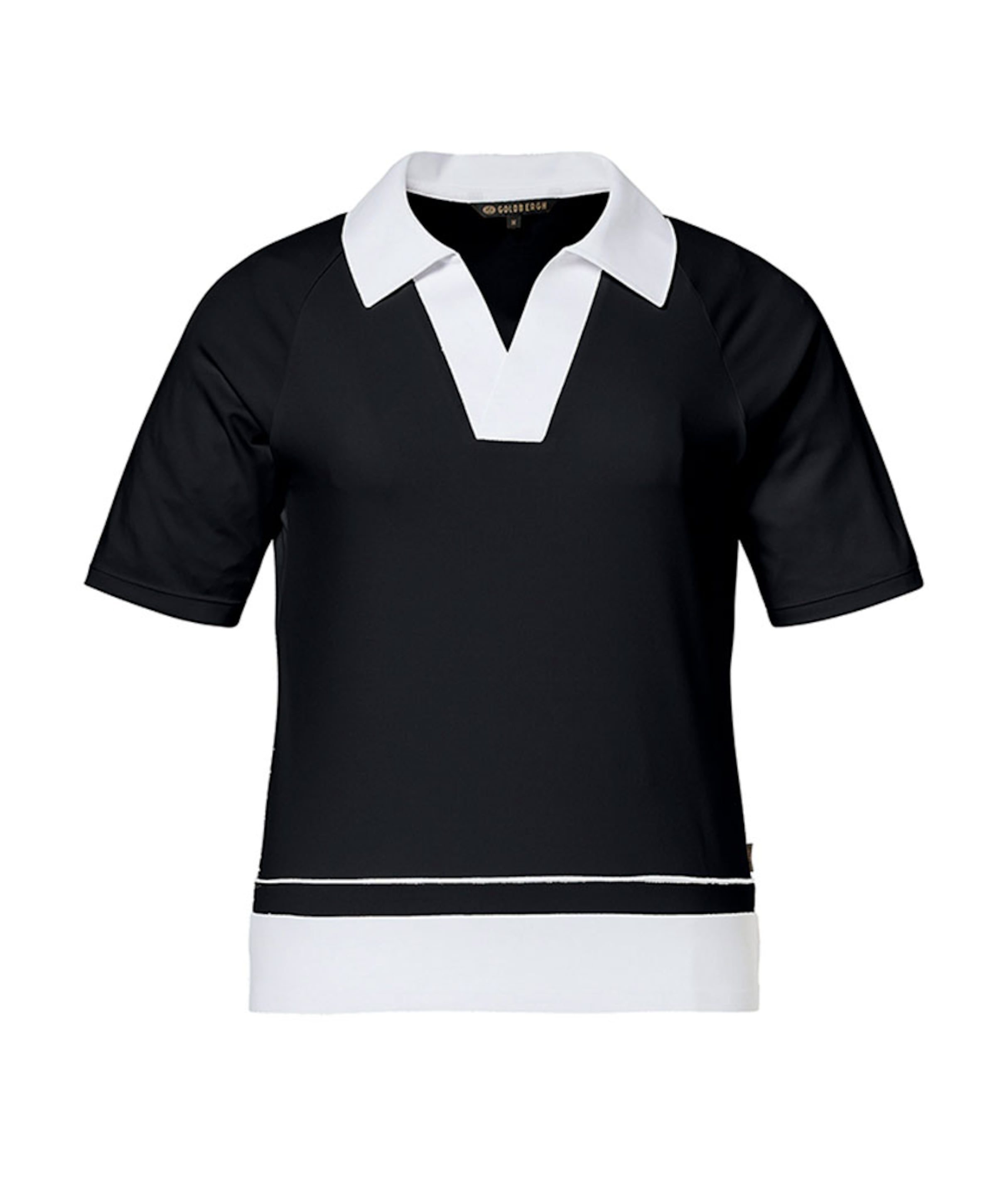 Dames polo zwart