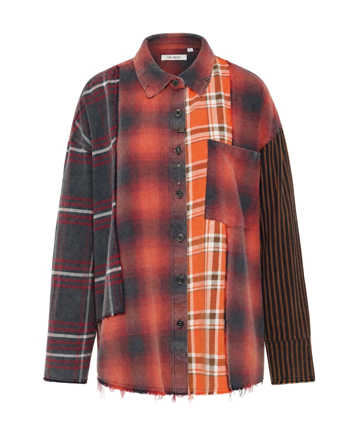 Dames blouse rood