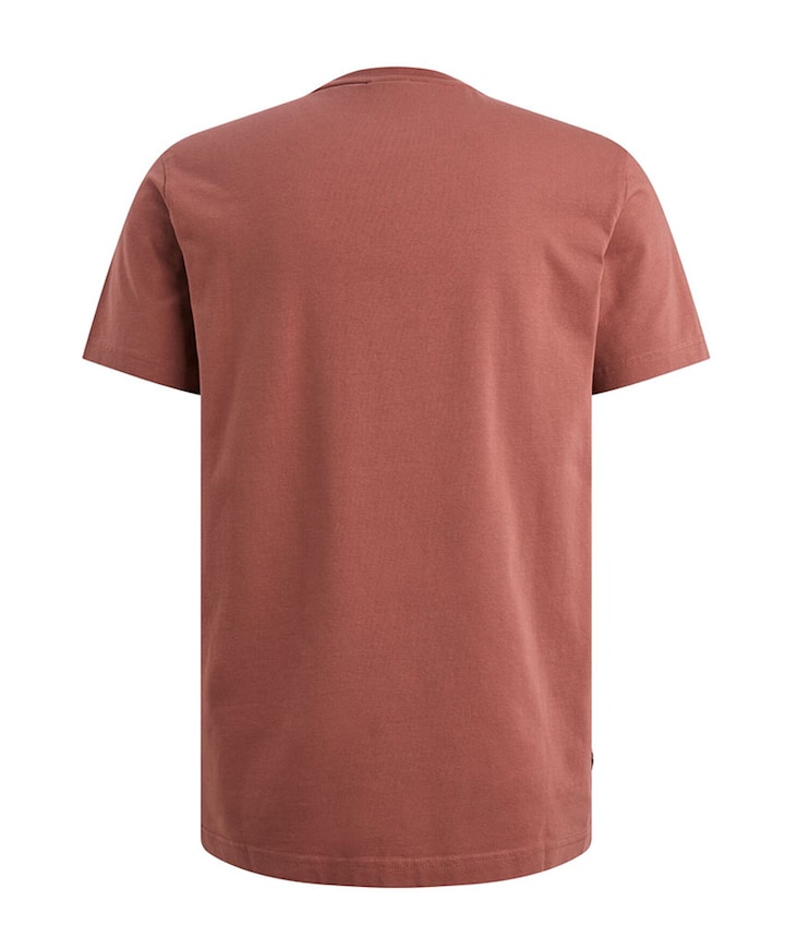 Heren t-shirt bordeaux