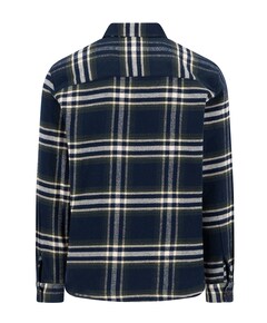 Heren overshirt blauw