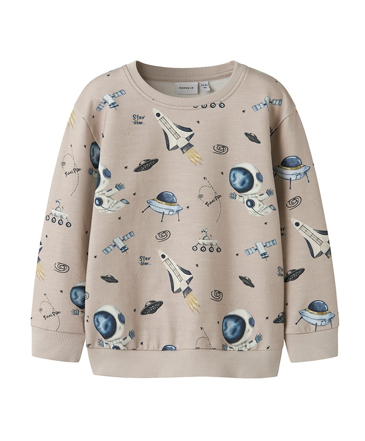 Meisjes sweater beige