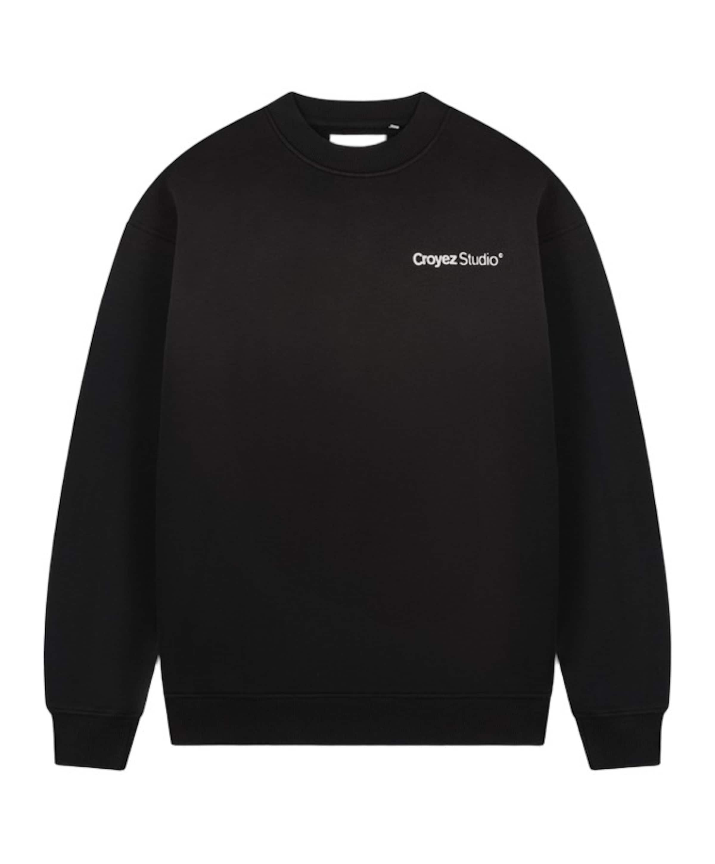 Heren sweater zwart