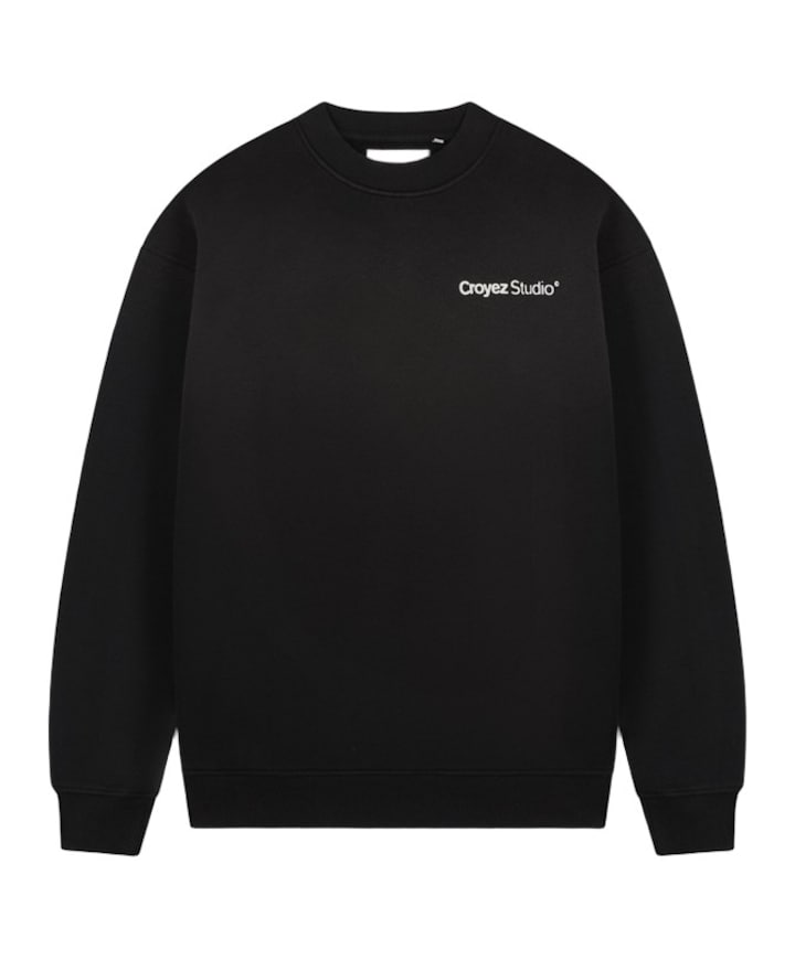 Heren sweater zwart