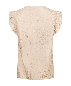 Dames top beige