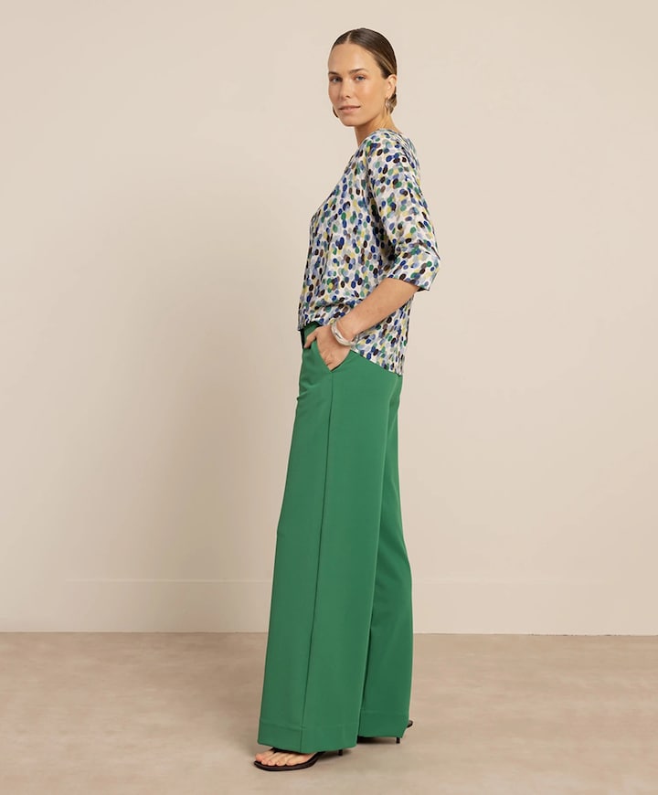 Dames blouse groen