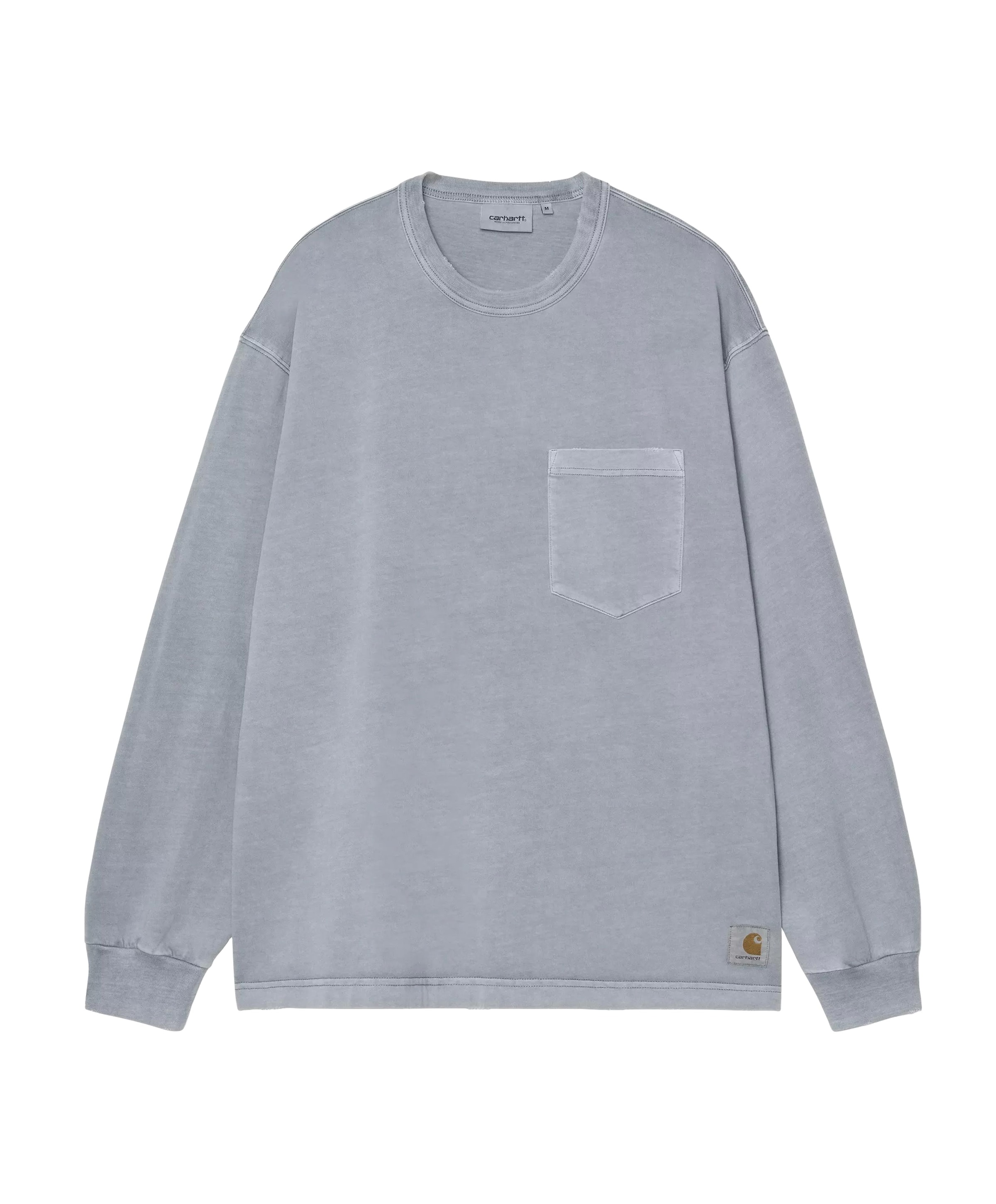 Heren longsleeve blauw