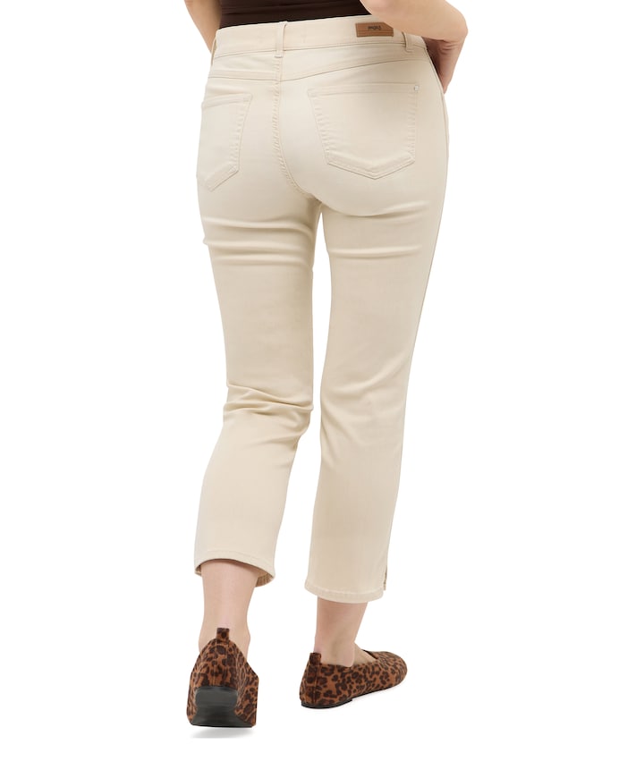 CIRA dames jeans beige