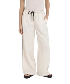Woven wide leg - L32 dames broek ecru