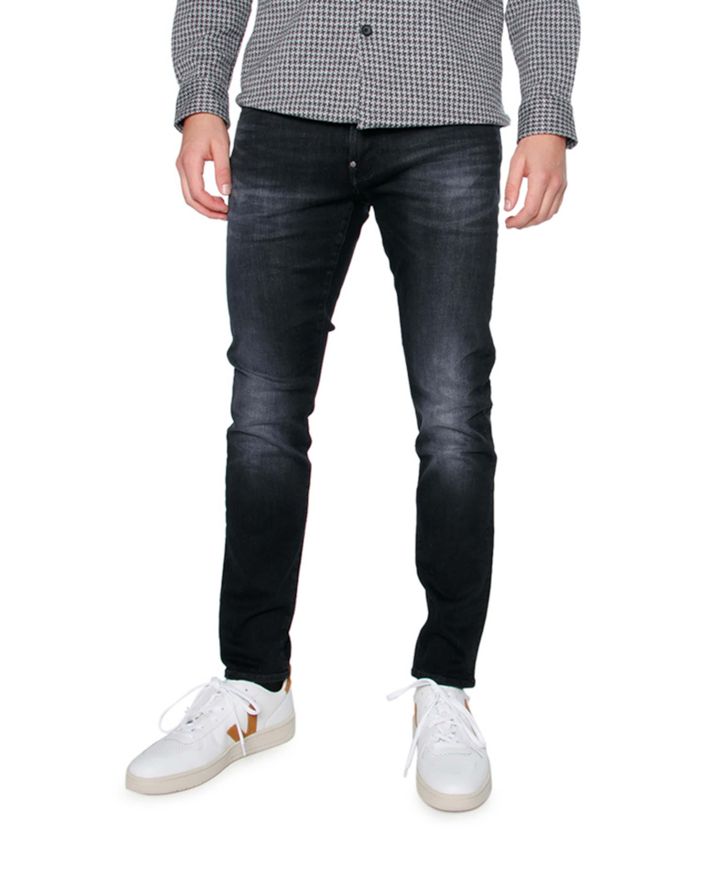 Revend Skinny heren jeans zwart