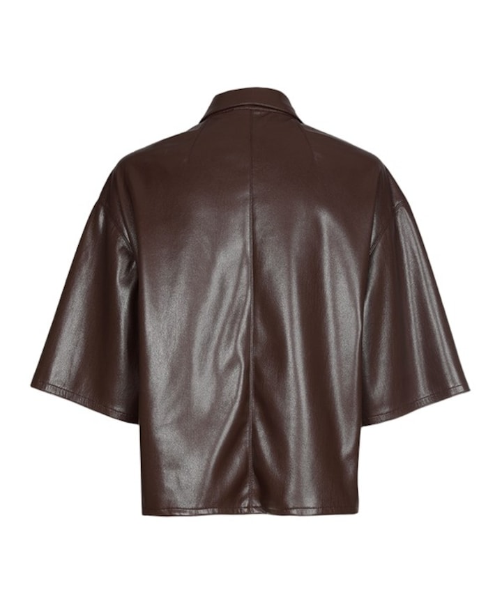 Dames blouse bruin