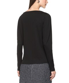 Dames longsleeve zwart