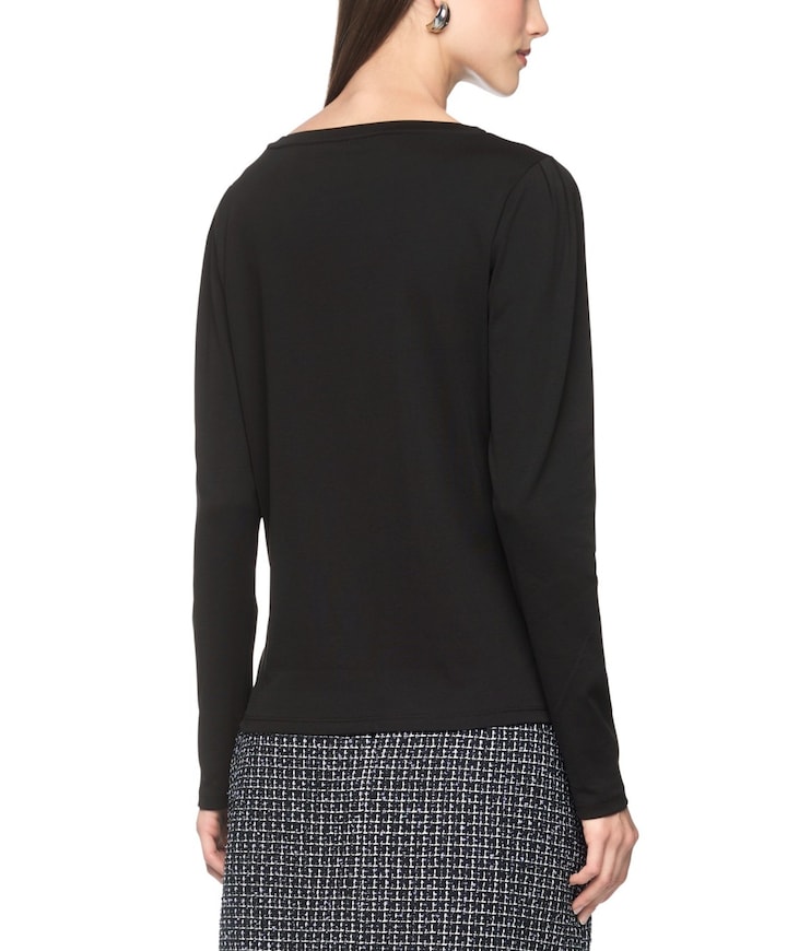 Dames longsleeve zwart