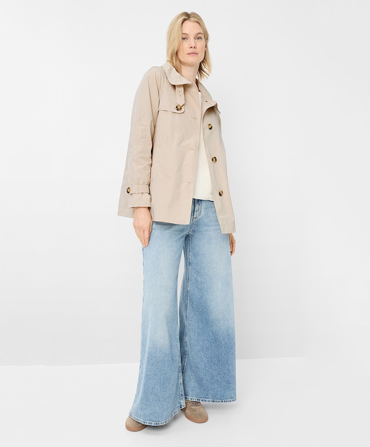 Dames jas beige