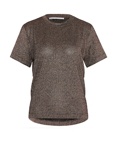 Dames T-shirt bruin