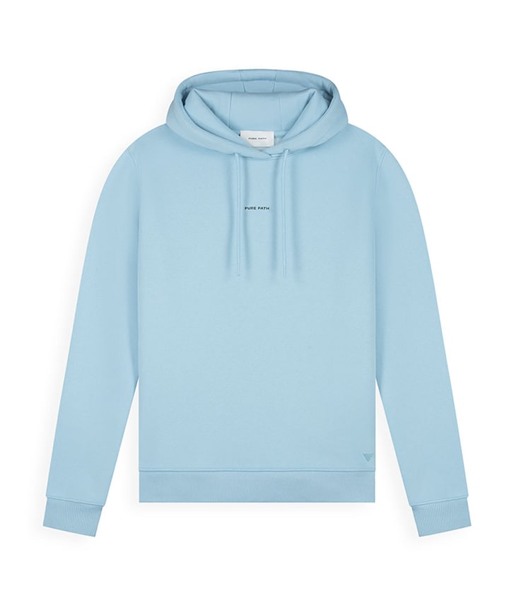 Heren sweater blauw