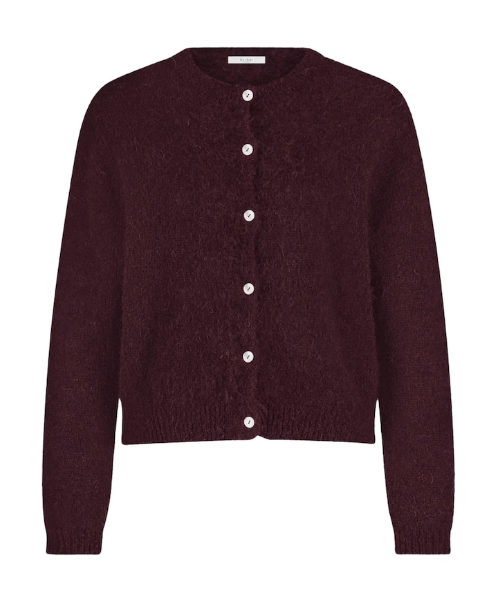 Dames vest bordeaux