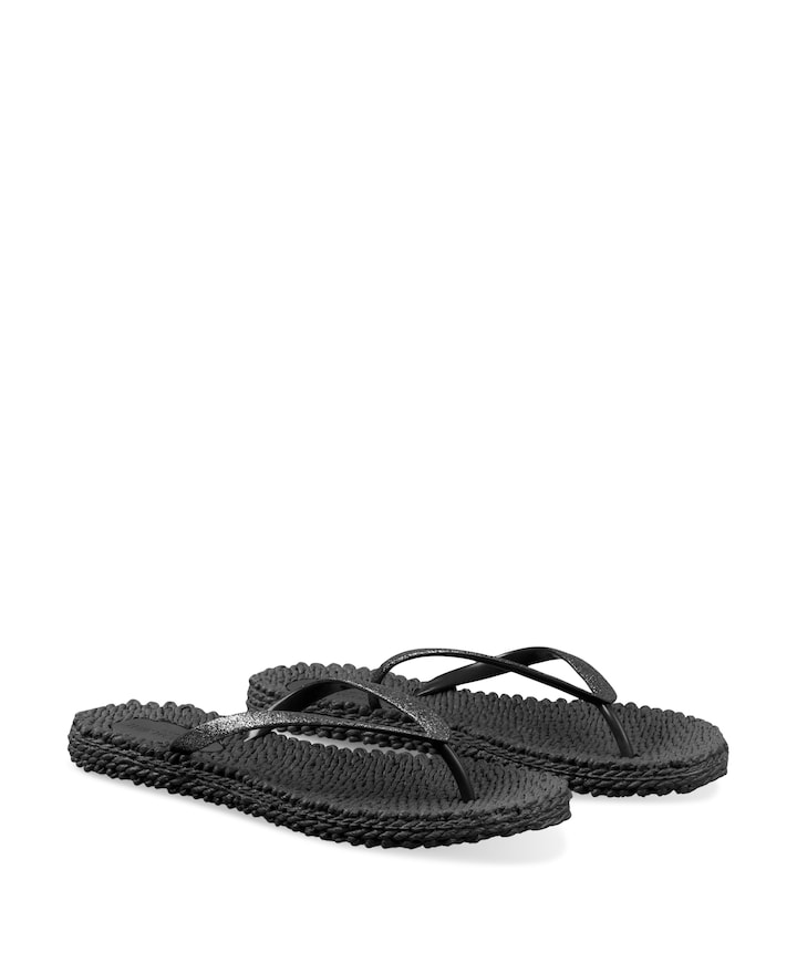 Cheerful dames slippers zwart