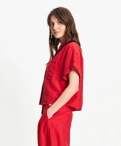 Dames blouse rood