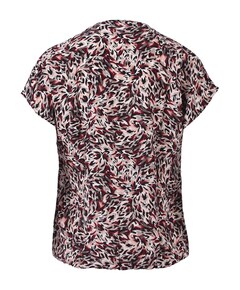 Dames t-shirt bordeaux