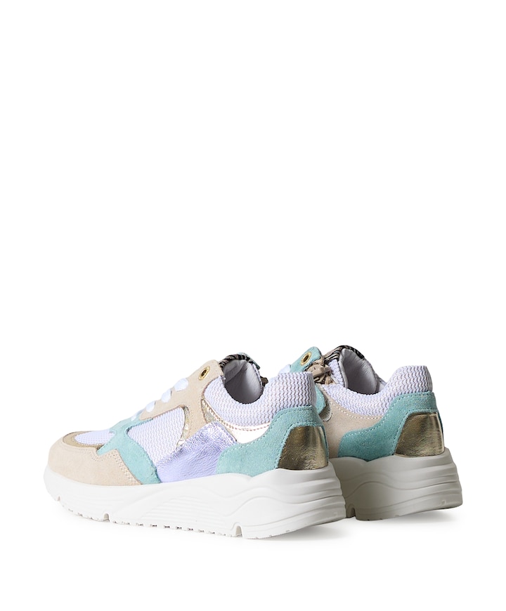 meisjes sneakers beige