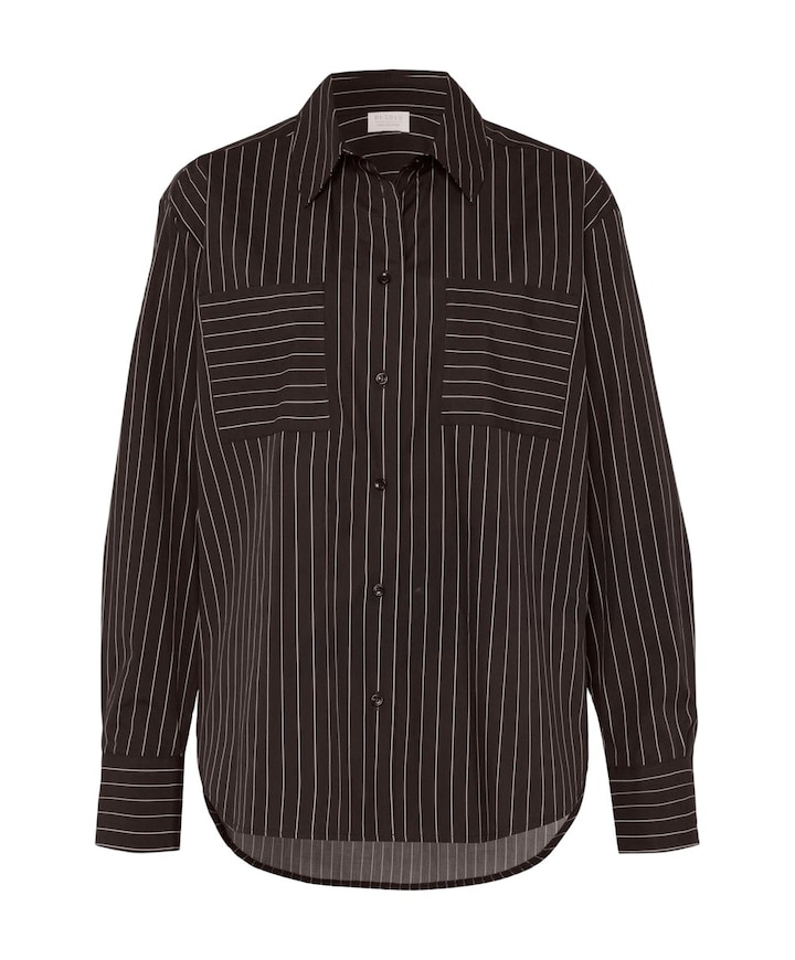 Dames blouse bruin