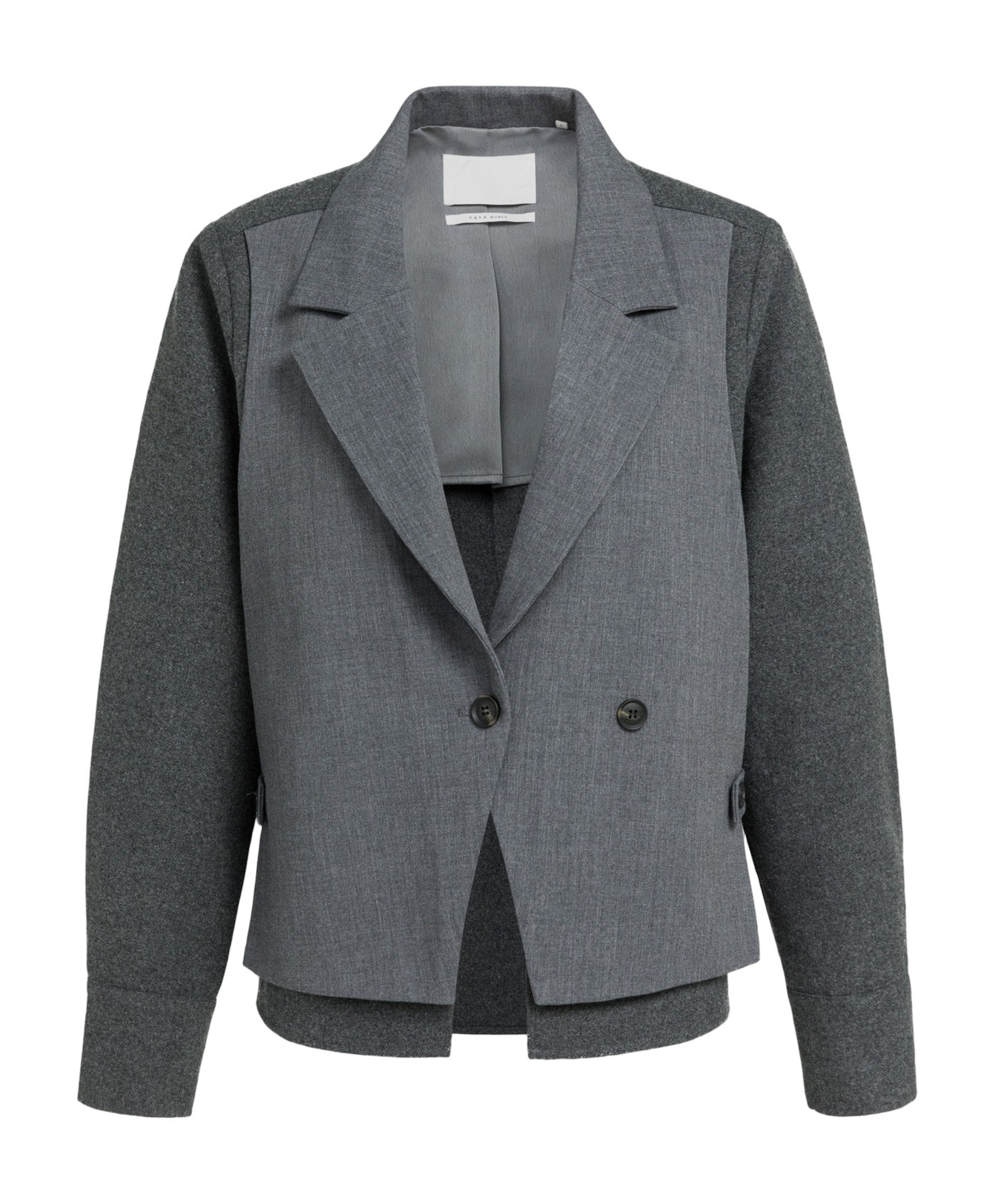 Dames blazer grijs