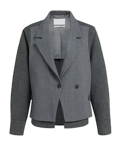 Dames blazer grijs