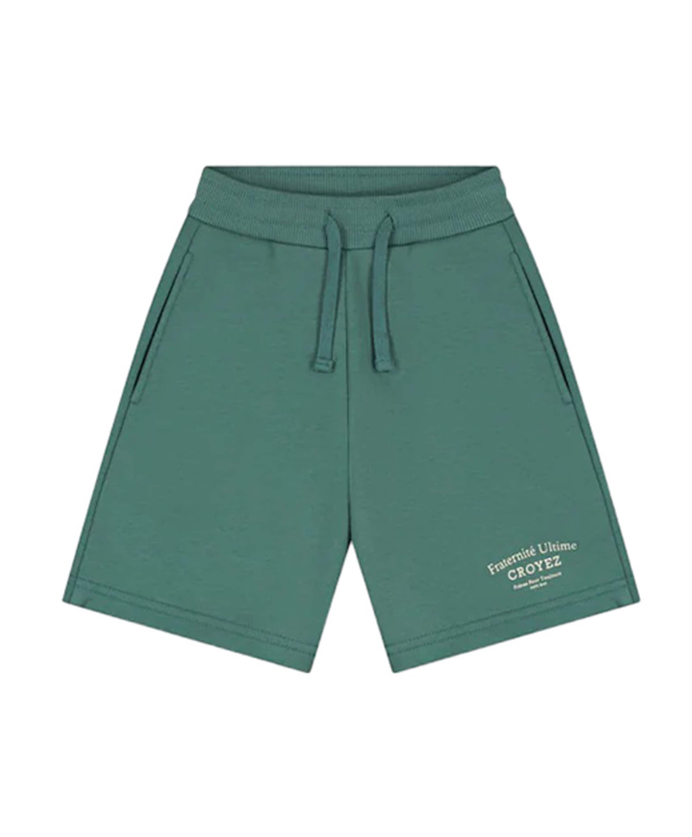 Fraternite shorts jongens korte broek groen