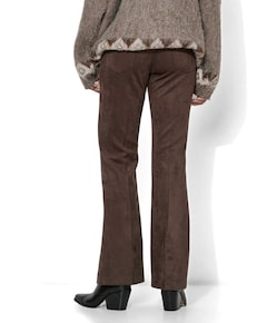 Antonia Bootcut dames broek bruin